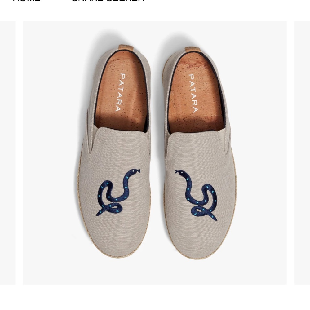 Patara Snake Seeker Shoes Men’s Size 8